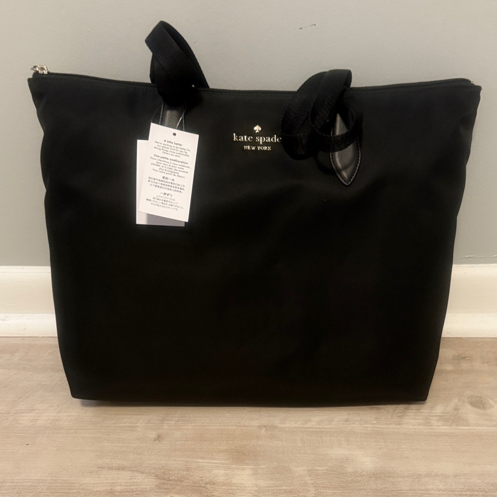 Kate Spade Classic Black Tote Bag